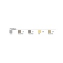 Zucchetti ZAC555 Bellagio WC Brush Set Free Standing Chrome 3