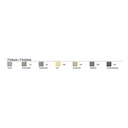 Zucchetti Z95205 Complete Slide Rail Length 31 1/2" Chrome 3