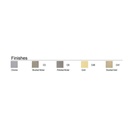 Zucchetti Z93029.1880 Ceiling Mounted Arm Length 11 13/16" Chrome 3