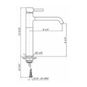 Zucchetti ZP6259.195E Pan Single Lever Sink Mixer With Swivel Spout Chrome 2
