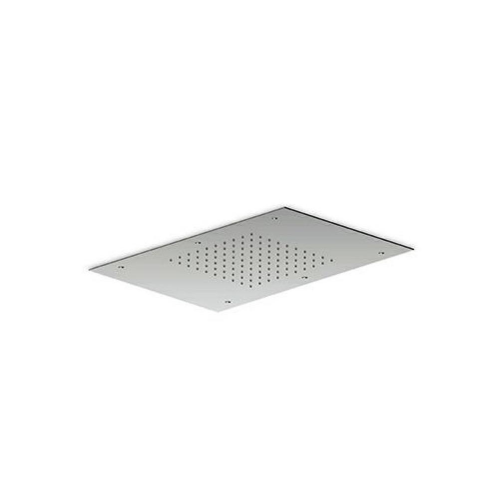 Zucchetti Z94217 23 5/8&quot; X 15 3/4&quot; Ceiling Mounted Stainless Steel Rain System Chrome 1