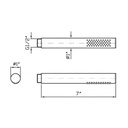 Zucchetti Z94177.1900 Brass Hand Shower Simple Jet Chrome 2