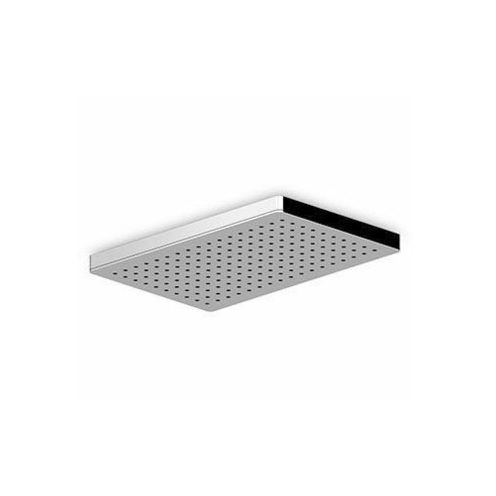 Zucchetti Z94152.1900 14 9/16&quot; X 9 7/16&quot; Ceiling Mounted Stainless Steel Rain System Chrome 1