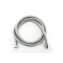 Zucchetti Z9413P Brass Flexilble Hose 1/2 X 3/4 X 59" Chrome 1