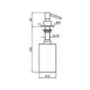Zucchetti R98689 Isy Dispenser Chrome 2