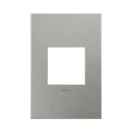Legrand AWC1G2BS4 Brushed Stainless Steel 1 Gang Wall Plate 1