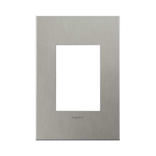 Legrand AWC1G3BS4 Brushed Stainless Steel 1 Gang Wall Plate 1