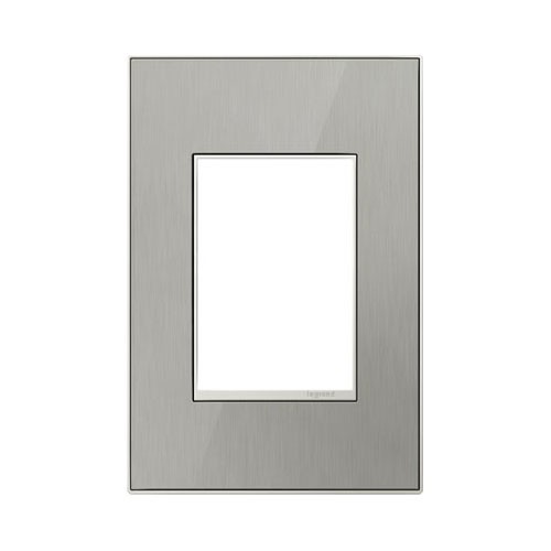 Legrand AWM1G3MS4 Brushed Stainless 1 Gang Wall Plate 1