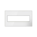 Legrand AWM4GMW4 Mirror White 4 Gang Wall Plate 1