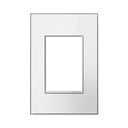 Legrand AWM1G3MWW4 Mirror White on White 1 Gang Wall Plate 1