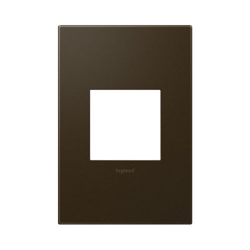 Legrand AWP1G2BR6 Bronze 1 Gang Wall Plate 1