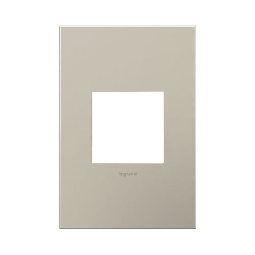Legrand AWC1G2SN4 Satin Nickel 1 Gang Wall Plate 1