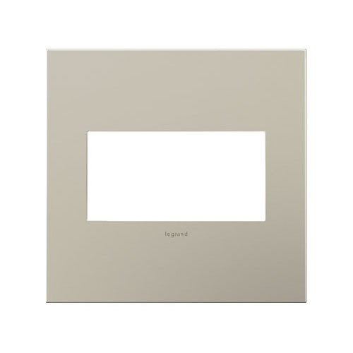 Legrand AWC2GSN4 Satin Nickel 2 Gang Wall Plate 1