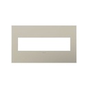 Legrand AWC4GSN4 Satin Nickel 4 Gang Wall Plate 1