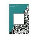 Legrand AWM1G2M4 Custom Wall Plate 1 Gang Magnesium Trim 1