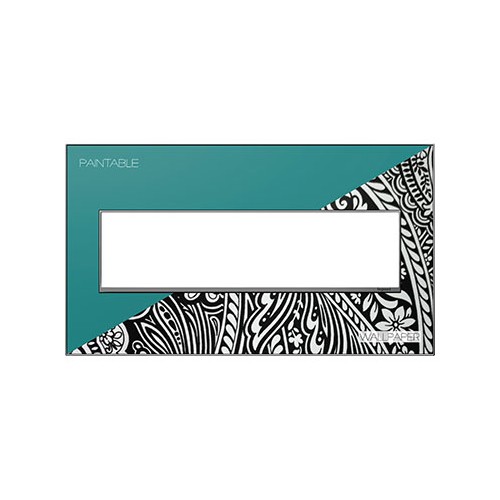 Legrand AWM4GM4 Custom Wall Plate 4 Gang Magnesium Trim 1