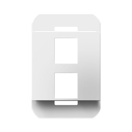 Legrand AC2PFW1 2-Port Keystone Frame 1