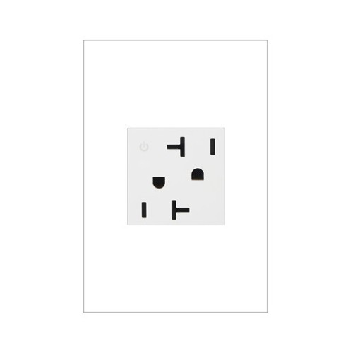 Legrand ARCD202W10 Tamper-Resistant Dual Controlled Outlet 20A 1