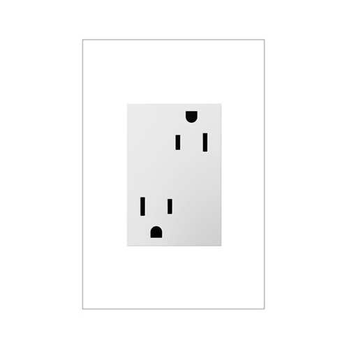 Legrand ARTR153W4 Tamper-Resistant Outlet Plus-Size 15A White 1