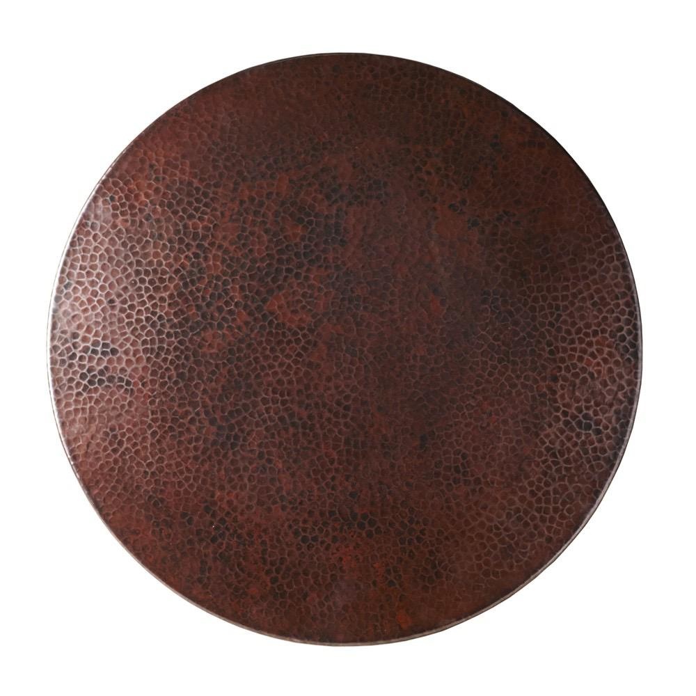 Native Trails CPO344 Copper Lazy Susan 30" in Tempered 1