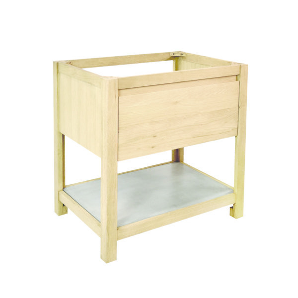 Native Trails VNO301 30" Solace Vanity in Sunrise Oak with Ash Shelf 2