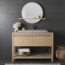 Native Trails VNO488 48" Solace Vanity in Sunrise Oak with Ash Shelf 1
