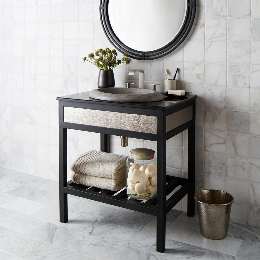 Native Trails VNR305 30" Cuzco Vanity in Brushed Nickel 1