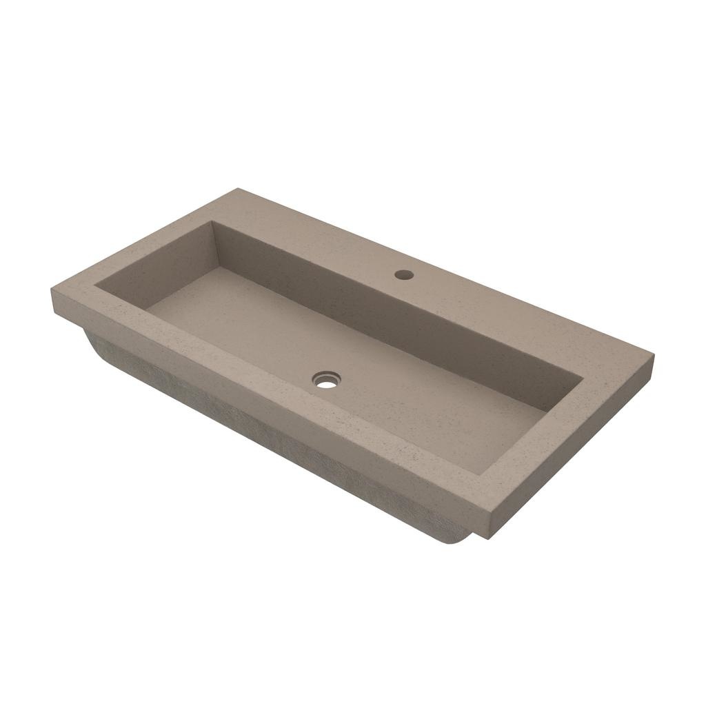 Native Trails NSL3619-EX Trough 3619 in Earth No Faucet Holes 2