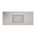 Native Trails NSVNT48-A 48" Palomar Vanity Top in Ash 8" Widespread Cutout 2
