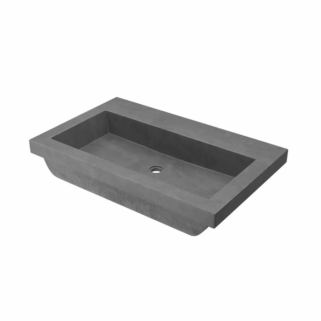 Native Trails NSL3019 Trough 3019 in Slate No Faucet Holes 2