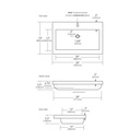Native Trails NSL3019 Trough 3019 in Pearl No Faucet Holes 3