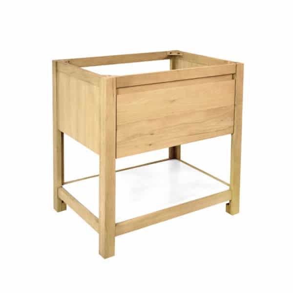 Native Trails VNO301 30" Solace Vanity in Sunrise Oak with Pearl Shelf 2