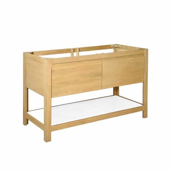 Native Trails VNO488 48&quot; Solace Vanity in Sunrise Oak with Pearl Shelf 2