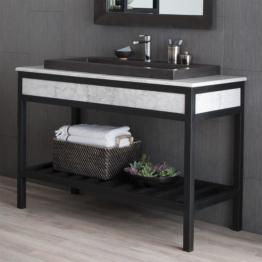 Native Trails VNR306 30" Cuzco Vanity in Carrara 1