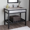 Native Trails VNR366 36" Cuzco Vanity in Carrara 1