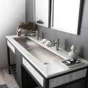 Native Trails CPS508 Trough 48 in Brushed Nickel 1