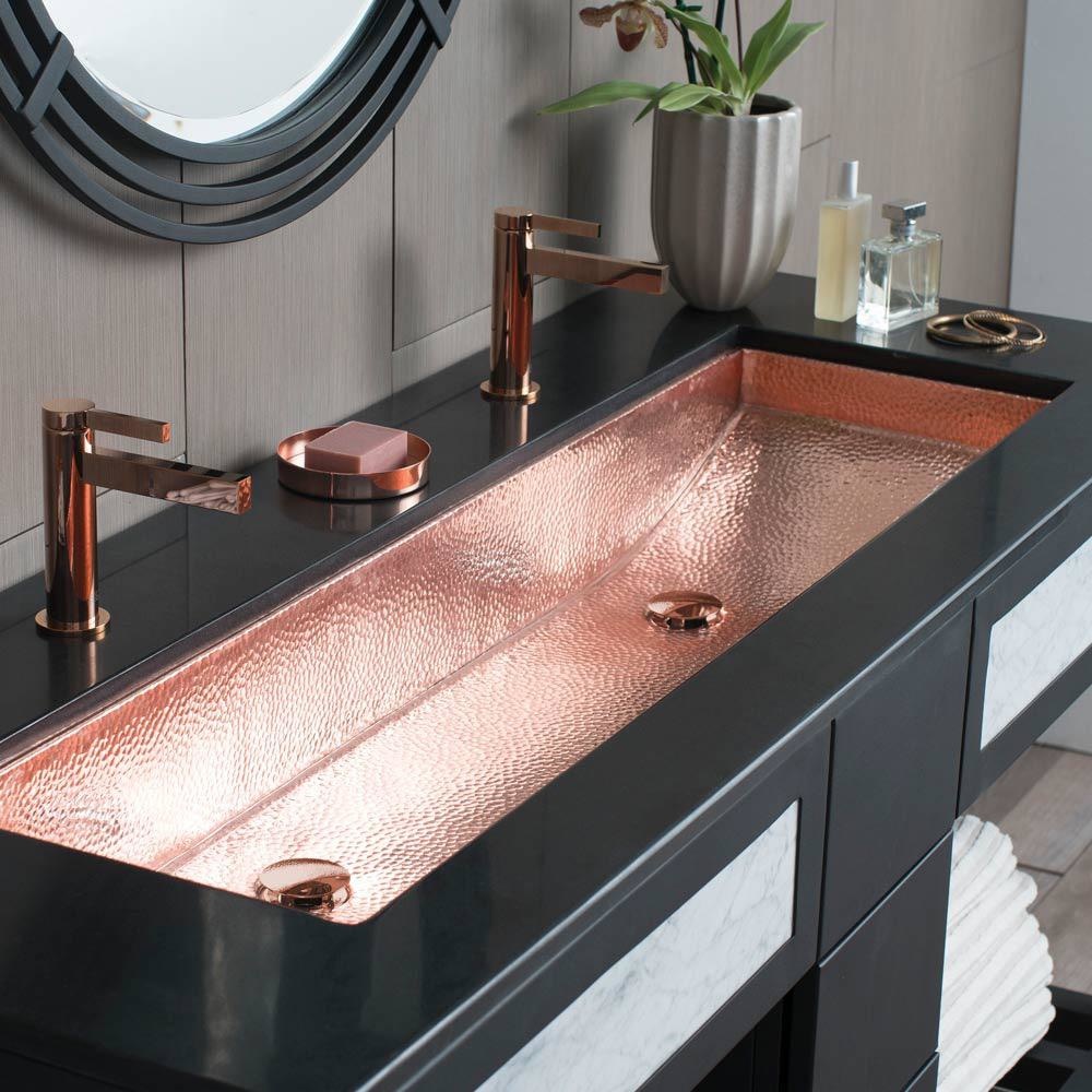 Native Trails CPS408 Trough 48 in Polished Copper 1