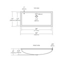 Native Trails CPS800 Trough 30 in Polished Nickel 3