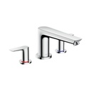 Hansgrohe 71747001 Talis E 3 Hole Roman Tub Set Trim Chrome 1