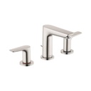 Hansgrohe 71733821 Talis E 150 Widespread Faucet With Drain Brushed Nickel 1