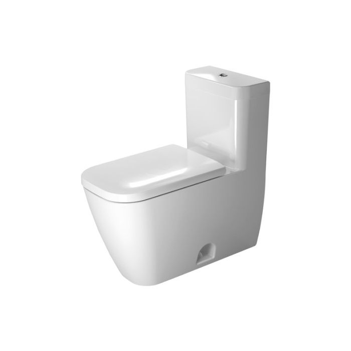 Duravit 212101 Happy D.2 One Piece Toilet White HygieneGlaze 1