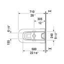 Duravit 212151 Happy D.2 One Piece Toilet White 4