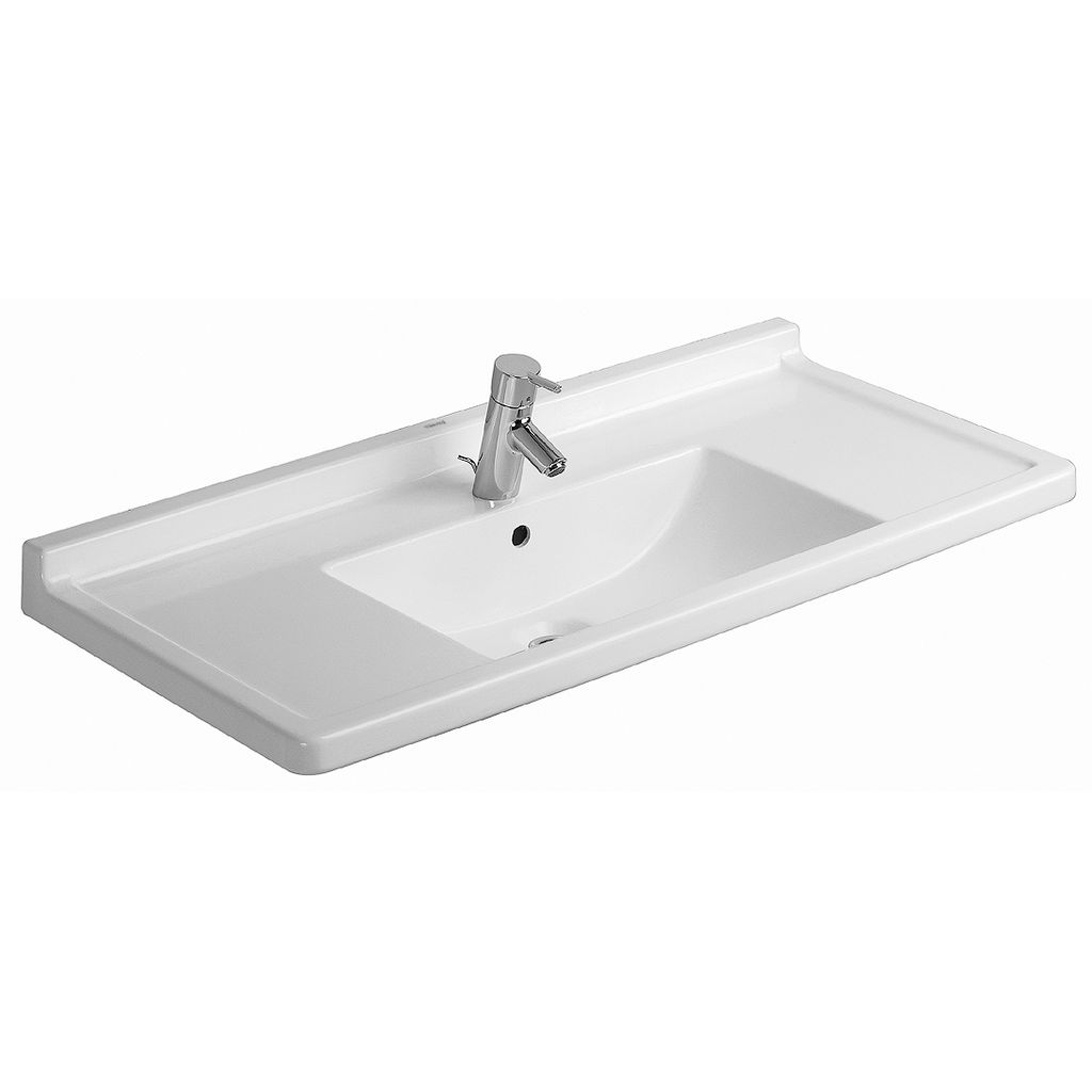 Duravit 030410 Starck 3 Furniture Washbasin 41-3/8" x 19-1/4" Single Hole 1