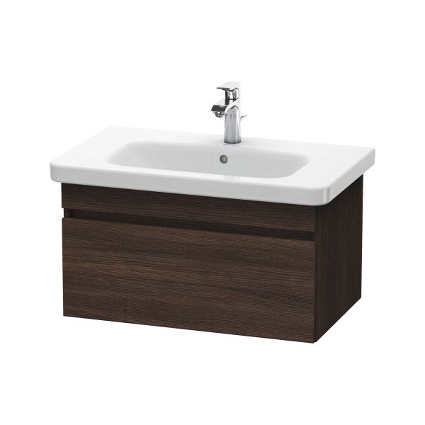 Duravit DS6381 DuraStyle Wall Mounted Vanity Chestnut Dark 1
