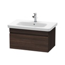 Duravit DS6381 DuraStyle Wall Mounted Vanity Chestnut Dark 1