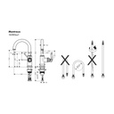 Hansgrohe 16583001 Axor Montreux Bar Faucet Chrome 2