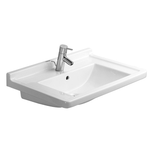 Duravit 030470 Starck 3 Furniture Washbasin 27-1/2" x 19-1/4" - Single Hole 1