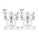 Hansgrohe 16535001 Axor Montreux Widespread Lavatory Faucet Chrome 2