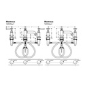 Hansgrohe 16535831 Axor Montreux Widespread Lavatory Faucet Polished Nickel 2
