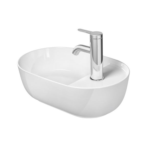 Duravit 038142 Luv Single Hole Washbowl White 1